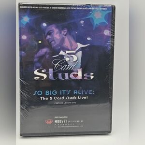 NWT 5 Card Studs Mudic DVD